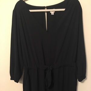 Black long sleeve sleeve jumpsuit from A New Day